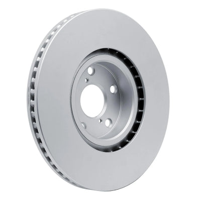 R1 11-20 Lexus Rc300 Left Front Drilled & Slotted Black Brake Rotor