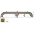 FENDER SKIRT TANDEM AMERICAMP FS2382 TAUPE