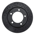 R1 08-21 Lexus Lx570 Front Right Drilled & Slotted Geoperformance Rotor