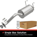 Magnaflow muffler installed view