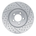 R1 06-10 Jaguar Xf Front Right Drilled & Slotted Geoperformance Rotor