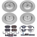 Power Stop 09-11 Audi A6 Quattro Front & Rear Z23 Evolution Sport Coated Brake Kit