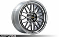 BBS LM 19x8.5 5x112 ET25 Diamond Black Center Diamond Cut Lip Wheel - 82mm PFS Required