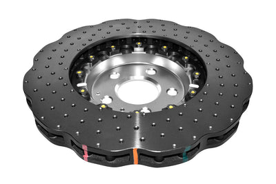 DBA 14-20 Audi A6 Front 5000 Series Drilled and Slotted Rotor w/Silver Hat