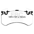 EBC 11-17 Audi A8 Quattro 6.3L Bluestuff Front Brake Pads