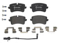Brembo 14-15 Audi A6/12-15 A6 Quattro/A7 Quattro Rear Premium Low-Met OE Equivalent Pad