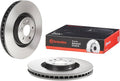 Brembo 16-18 Audi A6/12-18 A6 Quattro/A7 Quattro Front Premium UV Coated OE Equivalent Rotor