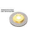DBA 17-19 Audi A4 Rear Street Drilled & Slotted Rotor