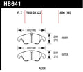Hawk Performance auto part close-up