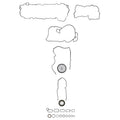 Fel-Pro Ford F-250 Super Duty CS 26661 Engine Conversion Gasket Set