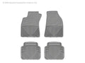 WeatherTech 95-04 Audi A6 Sedan Front Rubber Mats - Grey