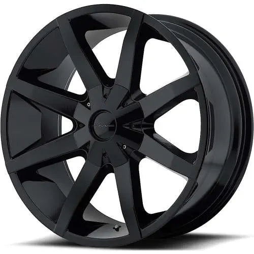 Wheel Pros KM651 SLIDE 20X8.5 5X5.5/150 G-BLK 10MM KM65128586310