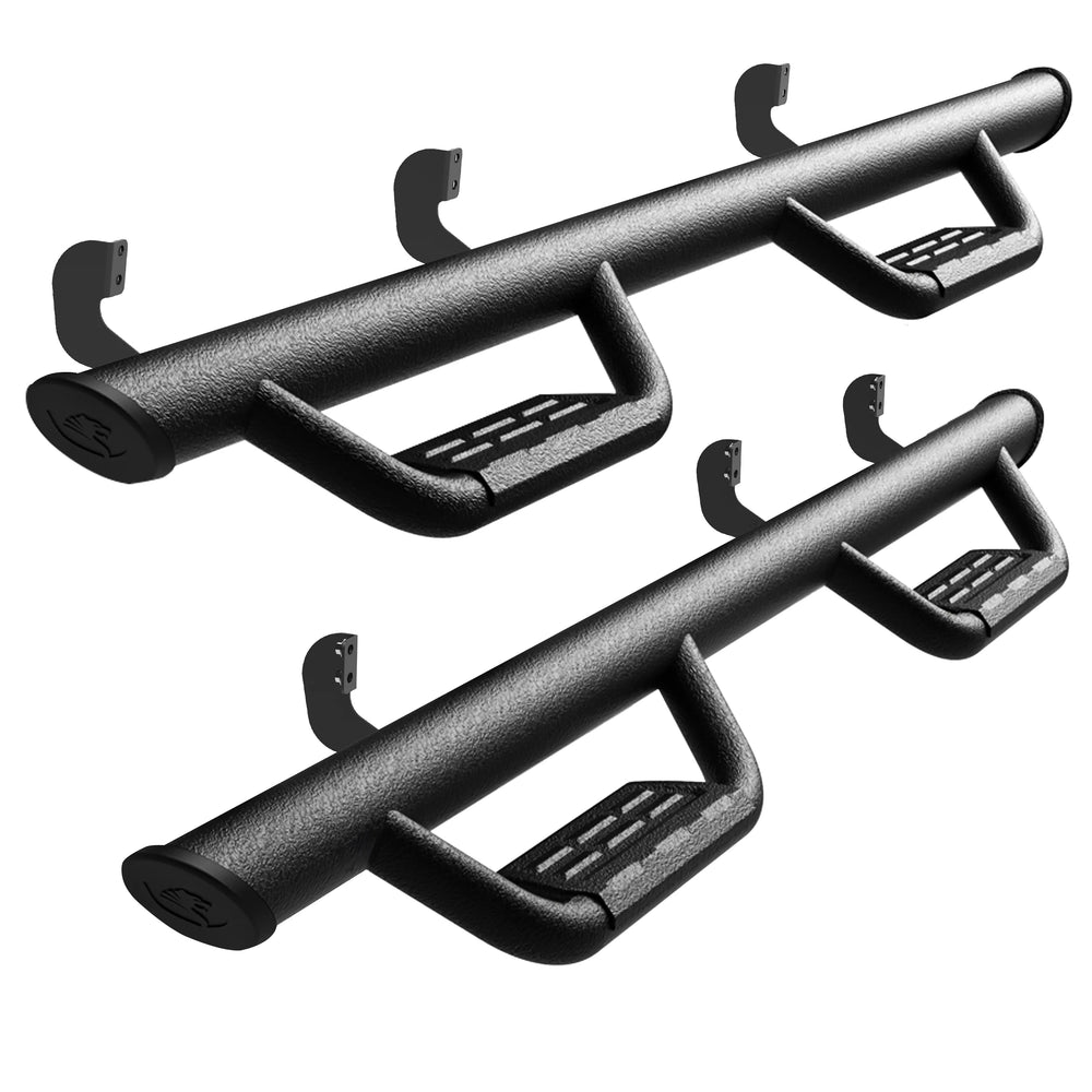 05C FRONTIER CREW CAB ACCESS RUNNING BOARDS TEXTURED BLACK