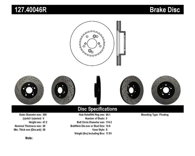 OE PREMIUM COATED BRAKE KIT 2 WHEEL