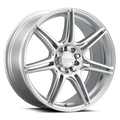 Raceline 148HS Apex 16x7in / 5X110 / 5X115 BP / 40mm Offset / 72.62mm Bore - Hyper Silver