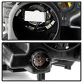 SPYDER headlights close-up