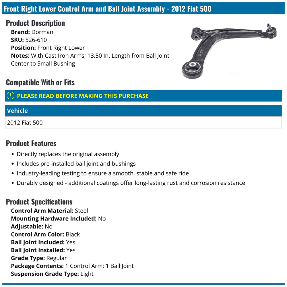 CONTROL ARM
