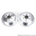 Power Stop 03-04 Dodge Dakota Rear Evolution Drilled & Slotted Rotors - Pair