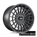 R142 17X9 BLANK MT-BLK 30MM (0-0)