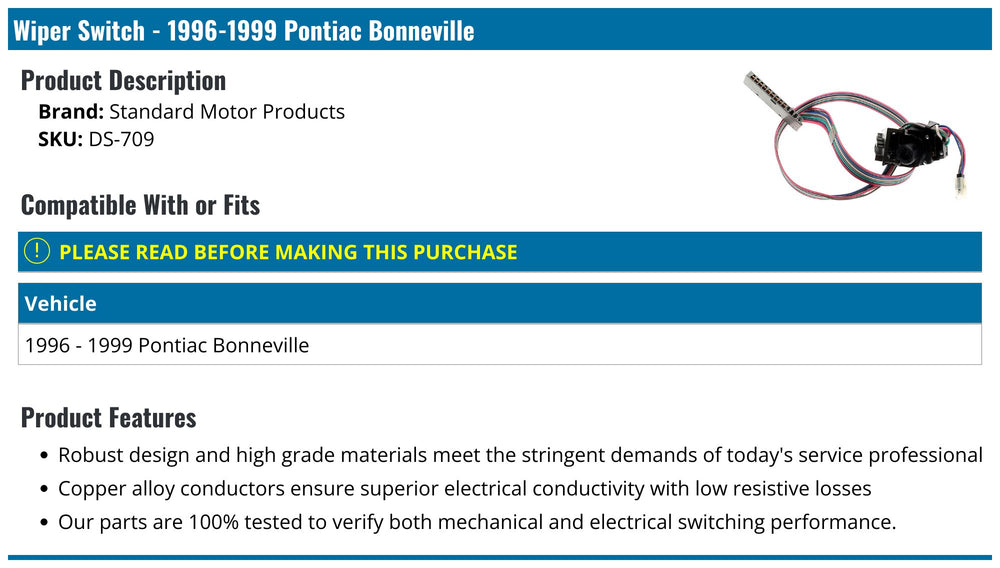 STANDARD IGN auto part