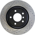 StopTech 06 BMW 330 / 07-09 BMW 335 Slotted & Drilled Right Rear Rotor