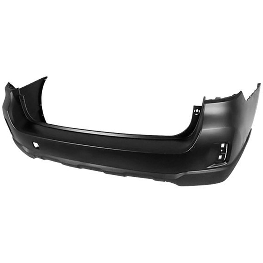 CAPA RR BUMPER COVER W/TEXTURED LOWER; PRIME SUBARU OUTBACK 1517