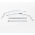 Putco 2021 Ford F-150 Super Crew Element Chrome Window Visors (Set of 4)