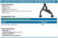 MOOG 11-18 Ram 1500 Front Right Lower Control Arm
