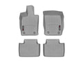 WeatherTech Grey Front and Rear Floorliners Fits -20-23 Porsche 461180-1-2