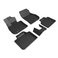 23C BMW X2 KAGU FLOORLINER ROW 1 & 2 BLACK