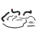 HPS Performance Black Reinforced Silicone Radiator Hose Kit Coolant for Toyota 09-13 Corolla 1.8L
