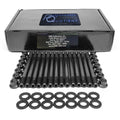 MAIN CAP STUD KIT DODGE CUMMINS 5.9L 24V 9808 CUSTOM4140 STUDS PARALLEL GROUND WASHERS 12PT NUTS