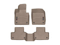 WeatherTech Tan Front and Rear Floorliners Fits -22-26 Volvo 451253-1-2