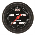 VELOCITY BLK 2IN OIL TEMP FULL SWEEP