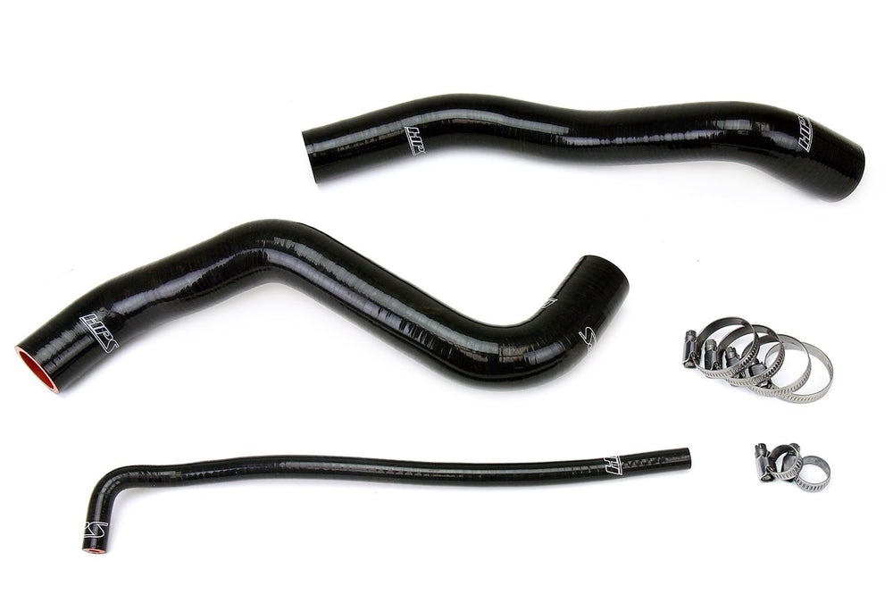 HPS Performance Black Reinforced Silicone Radiator Hose Kit Coolant for Chevy 12-15 Camaro SS ZL1 6.2L Z28 7.0L V8