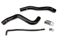 HPS Performance Black Reinforced Silicone Radiator Hose Kit Coolant for Chevy 12-15 Camaro SS ZL1 6.2L Z28 7.0L V8