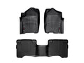 WeatherTech 08-10 Infiniti QX56 Front and Rear Floorliners - Black