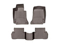 WeatherTech Cocoa Front and Rear Floorliners Fits -20-19 C-Class 47676-1-2