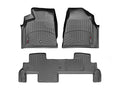 WeatherTech 07-09 Saturn Outlook Front and Rear Floorliners - Black
