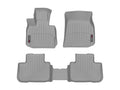 WeatherTech Grey Front and Rear Floorliners Fits -20-25 BMW 461273-1-2