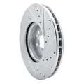 DFC 20-23 Mercedes-Benz GLE350 Front Left Drilled & Slotted Silver Brake Rotor