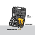 HEAT GUN WITH LCD DISPLAYKITBOX AND BUILT IN HANG RING