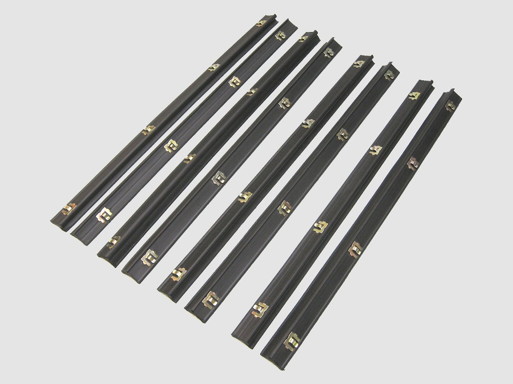 LH AND RH OUTER AND FRONT AND REAR INNER BELT WEATHERSTRIP KIT; JEEP GRAND WAGONEER SJ 6391