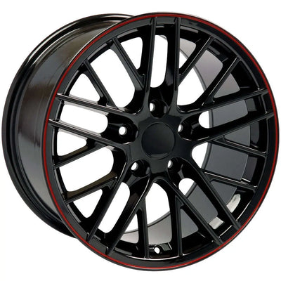 4Play OE Wheels red auto part