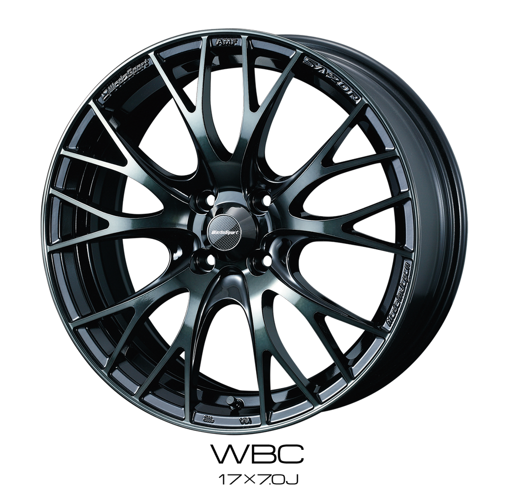 WedsSport SA-20R 16 X 5.0 45 4-100 WBC (Worth Black Clear)