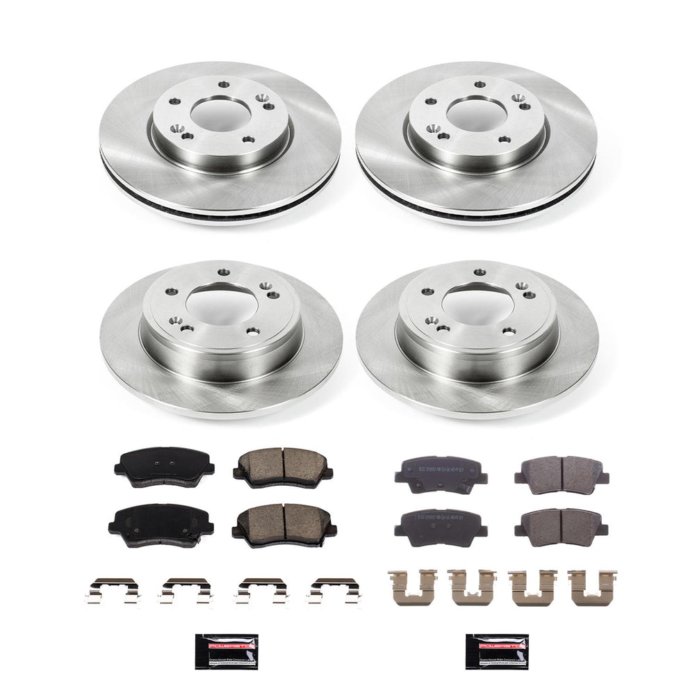 Power Stop 2016 Hyundai Veloster Front & Rear Autospecialty Brake Kit
