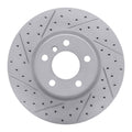 DFC 11-18 BMW X3 Front Left Drilled & Slotted Geoperformance Rotor