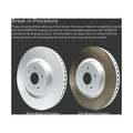 R1 Concepts Brake Rotor- Carbon Coated with Ceramic Pads Hdw Fits Buick Allure