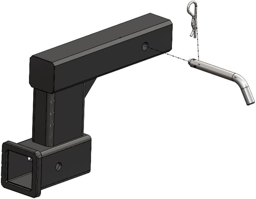 KIT 21/2 X 7 DROP RECEIVER 12.5K