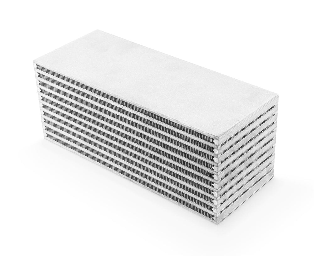 Vibrant 10in W x 4in H x 4in Thick Water to Air Intercooler Core